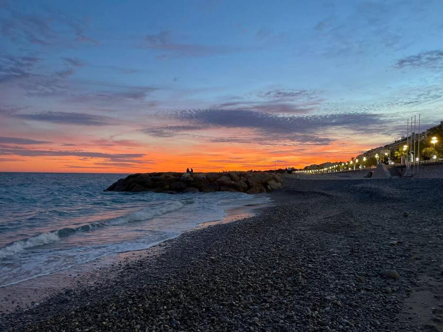 Les Grands Cedres Appartement 2 Pieces Vue Mer Nice Exterior foto