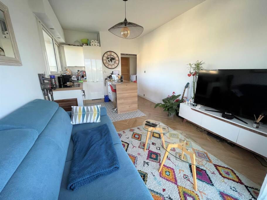 Les Grands Cedres Appartement 2 Pieces Vue Mer Nice Exterior foto